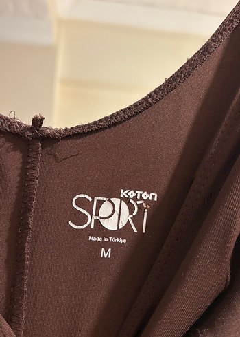 Kahverengi Spor Tulum - Görsel 2