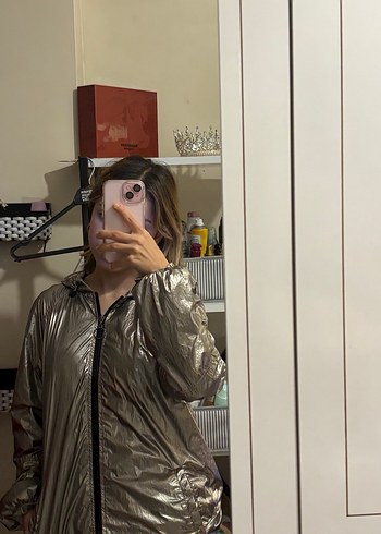 Zara Parlak Kadın Ceket - Görsel 4