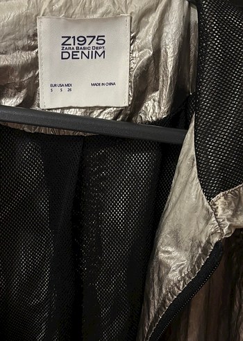 Zara Parlak Kadın Ceket - Görsel 5