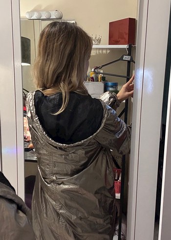 Zara Parlak Kadın Ceket - Görsel 3