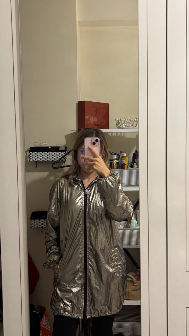 Zara Parlak Kadın Ceket - Görsel 2