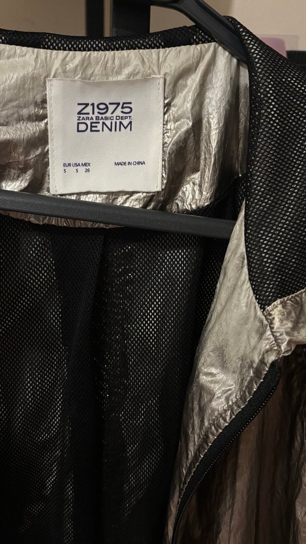 Zara Parlak Kadın Ceket - Görsel 5