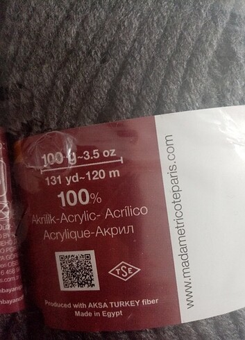 Kalın ip renk numarası 009 - Görsel 2