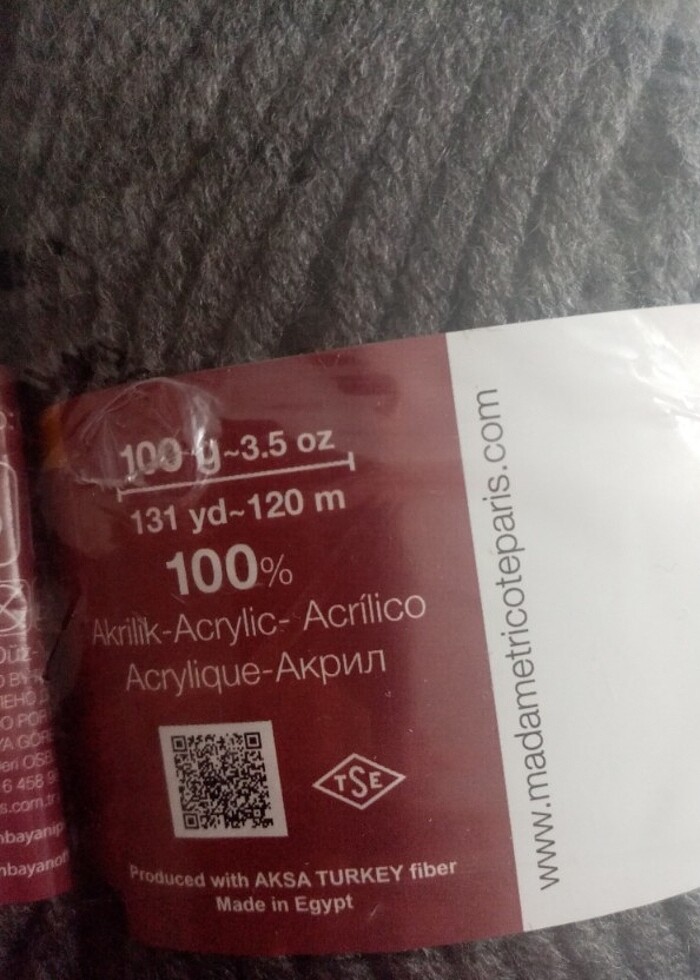 Kalın ip renk numarası 009 - Görsel 2