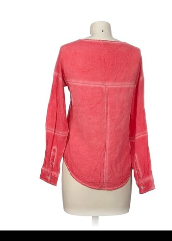 Uzun Kollu Kadın Bluz iki kol arası 47cm boyu 61cm , pamuk - Görsel 3