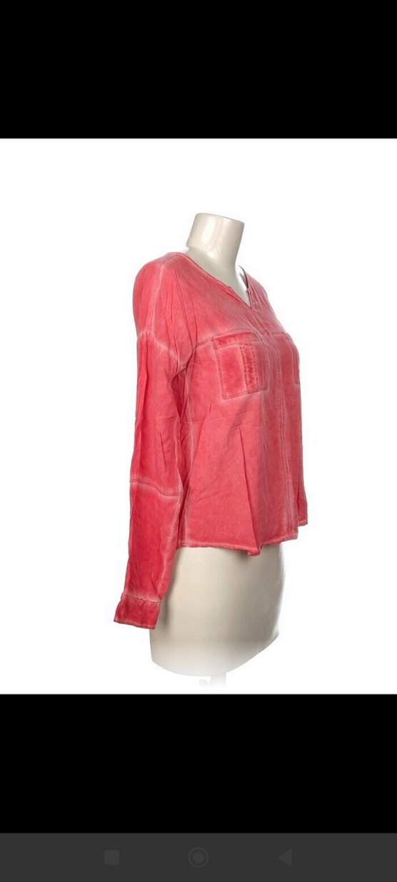 Uzun Kollu Kadın Bluz iki kol arası 47cm boyu 61cm , pamuk - Görsel 2