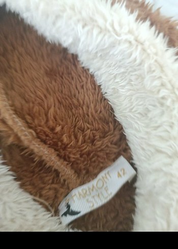 Kürklü Kapüşonlu Sokak Stili Kıyafeti peluş eşofman takımı M bdn - Görsel 6