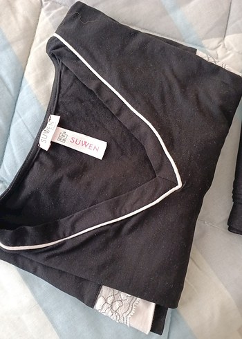 Pijama Takımı,iki kol arası 47cm boyu 61cm cm alt bacak boyu 98 - Görsel 5