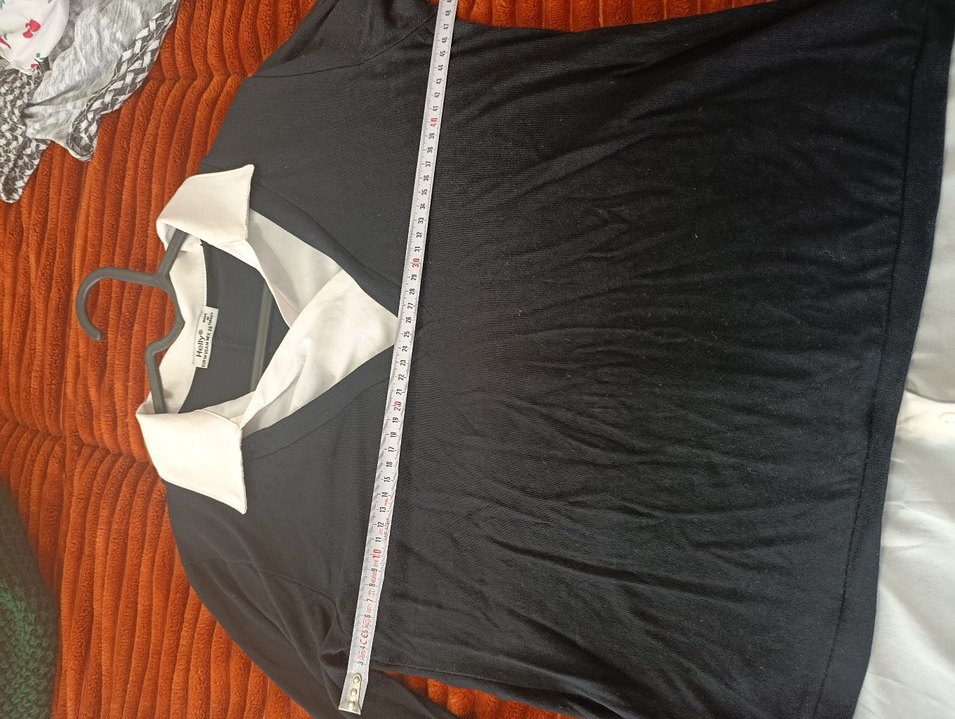 Pamuklu Gömlek M beden helly marka arka daha uzun  - Görsel 4