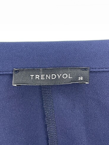 36 Beden lacivert Renk Trendyol & Milla Kısa Elbise %70 İndirimli.