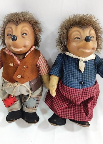 Beden Renk Steiff Mecki-Micki Kirpi Peluş Oyuncaklar