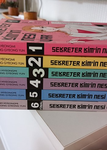 Sekreter Kim'in Nesi Çizgi Roman Seti 1-6