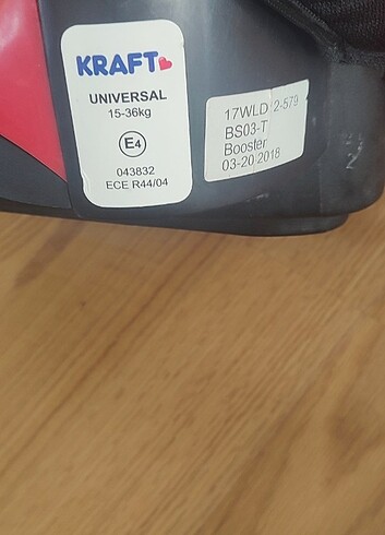 Kraft Kraft oto koltuk yukseltici