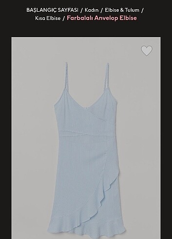 H&m yazlik elbise
