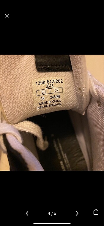 38 Beden siyah Renk Pull and bear ayakkabı
