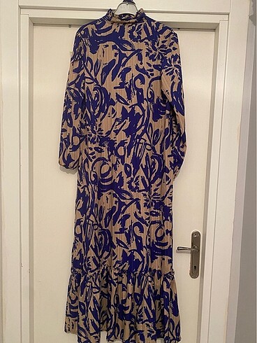 Tesettür uzun elbise - Görsel 5