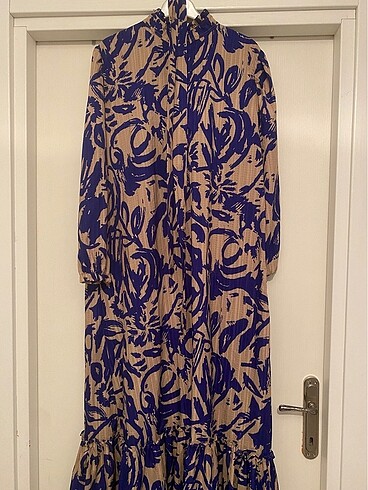 Tesettür uzun elbise - Görsel 3