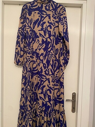 Tesettür uzun elbise - Görsel 6