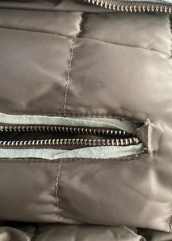 Kadın Midi Fermuarlı Ceket - Görsel 8