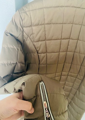 Kadın Midi Fermuarlı Ceket - Görsel 5