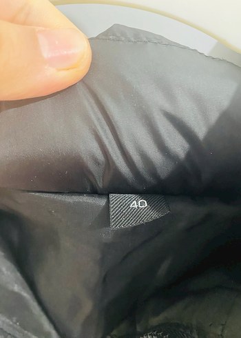 Siyah Fermuarlı Kadın Midi Mont - Görsel 7