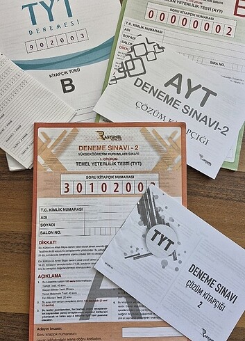 Beden TYT-AYT DENEME SETİ (14 ADET)
