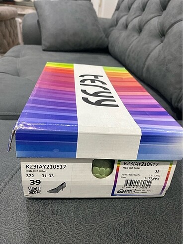 TERGAN vegan yeşil stiletto - Görsel 13