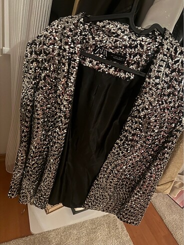 Pul detaylı blazer ceket