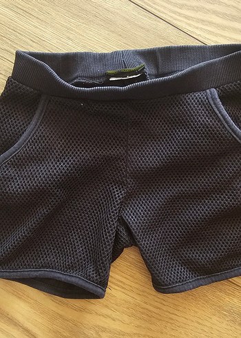 Siyah Spor Mini Şort