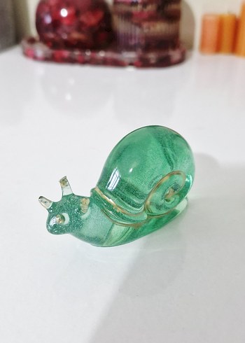 Epoksi Salyangoz ve Kaplumbağa Figürleri Biblo Seti - Görsel 8