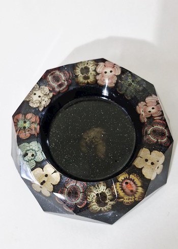 Otantik Tarzda El yapımı epoksi Küllük - Görsel 2