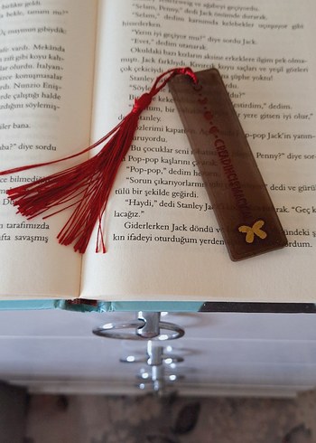 Beden Bordo Püsküllü Bohem Kitap Ayraçı