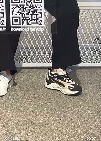 36 Beden beyaz Renk Puma spor ayakkabı