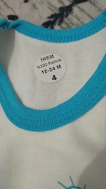 1,5 Yaş Beden Çıtçıtlı zıbın