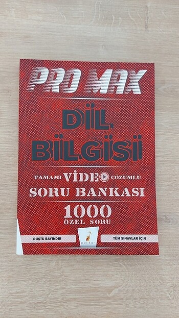 RÜŞTÜ HOCA PROMAX DİL BİLGİSİ SORU BANKASI