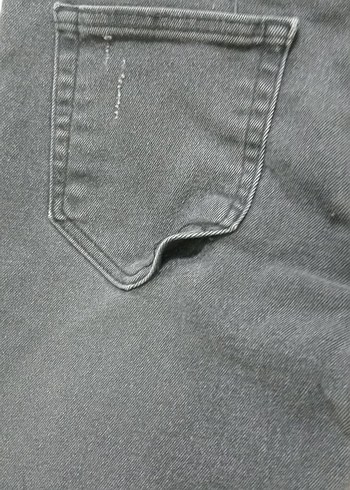 34 Beden ERKEK siyah Kot Pantolon.