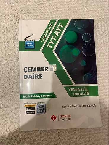 çember daire tyt ayt soru bankası