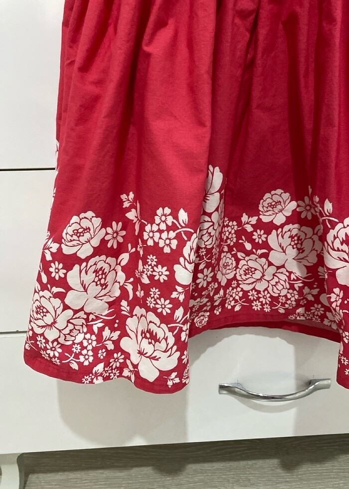 Bebe yaka kız elbisesi - Görsel 2