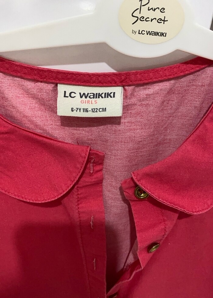 Bebe yaka kız elbisesi - Görsel 4