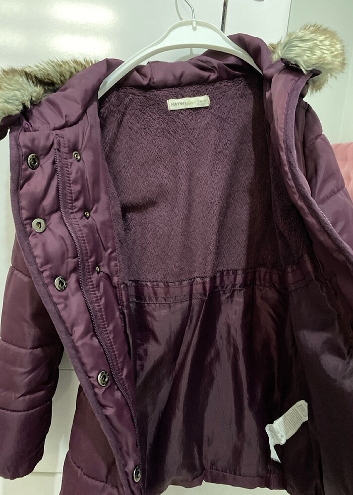 Kız çocuk mont - Görsel 4