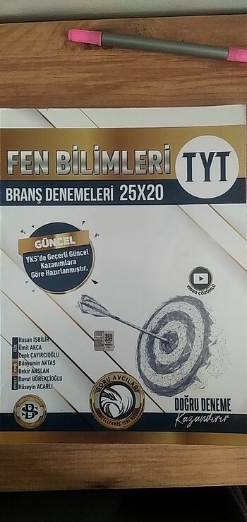 Bilgi sarmal tyt fen bilimleri branş denemesi