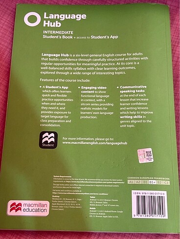 Language Hub B1+ Hazırlık Sınıfı Kitabı