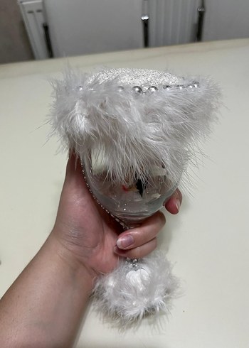 Tüy Detaylı iğnelik / iğne tutucu - Görsel 3