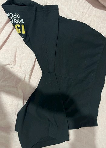 Siyah Şort - Görsel 4