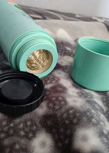 Turkuaz Kaktüs Desenli termos - Görsel 8