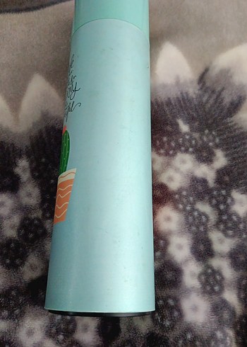 Turkuaz Kaktüs Desenli termos - Görsel 2