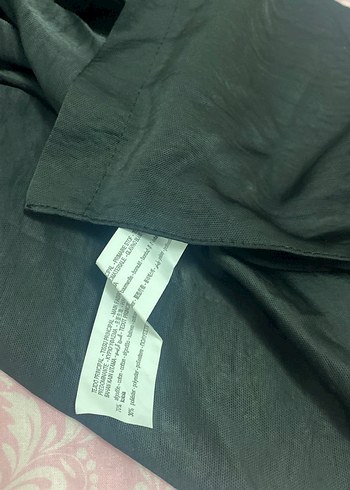 Zara Düğmeli Siyah  elbise - Görsel 9