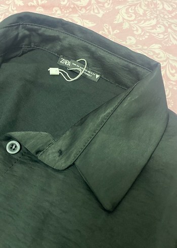 Zara Düğmeli Siyah  elbise - Görsel 2