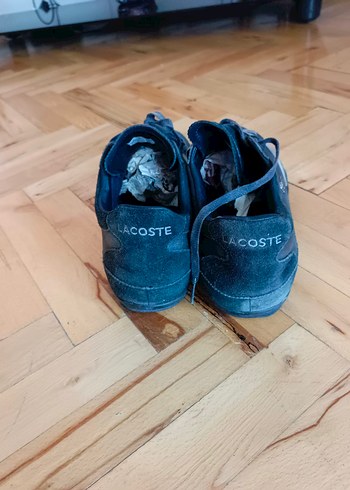 Lacoste Gri Mavi Erkek Süet Spor Ayakkabı - Görsel 3