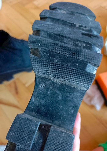 Kadın Siyah Topuklu Bot - Görsel 8